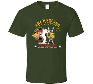 Sof - Usmc Force Recon - Ski Warfare - Ski Combat - Winter Warfare X 300 T Shirt