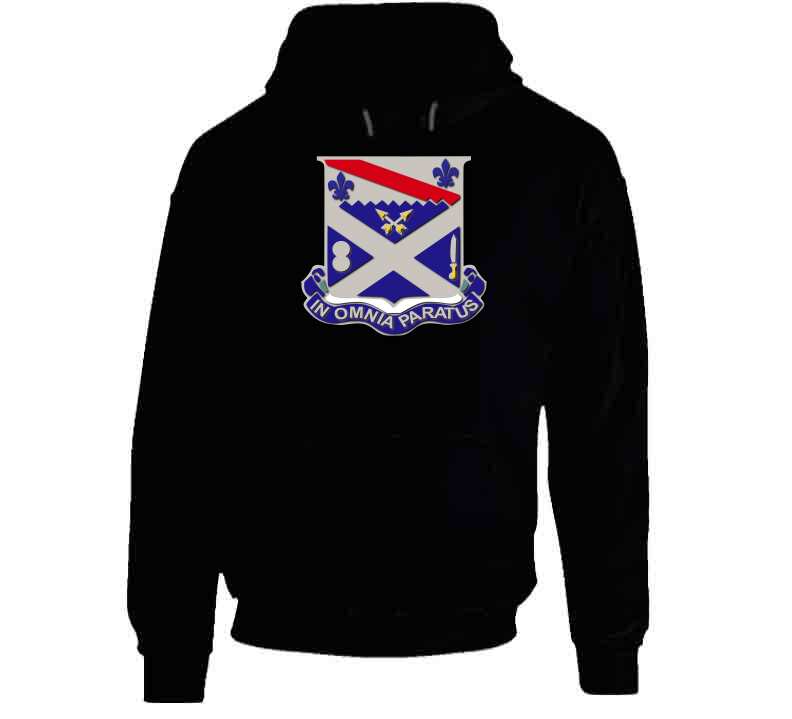 1st Battalion, 18th Infantry without Text Hoodie