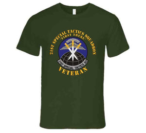 21st Special Tactics Squadron - First There -veteran X 300 T Shirt