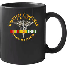 Load image into Gallery viewer, Navy - Hospital Corpsman W Vietnam Svc Ribbons X 300 T Shirt
