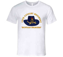 Load image into Gallery viewer, Army - 10th Cavalry Regiment - Buffalo Soldiers T Shirt
