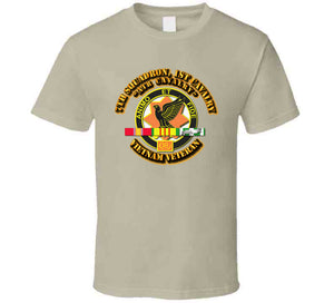 7th Squadron - 1st Cavalry w SVC Ribbon T Shirt