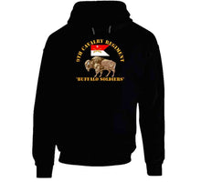 Load image into Gallery viewer, Army - 9th Cavalry Regiment - Buffalo Soldiers W 9th Cav Guidon T Shirt
