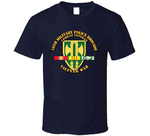 Army - 18th Military Police Brigade, Vietnam War, with Vietnam Service Ribbons - T Shirt, Premium and Hoodie