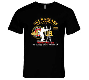 Sof - Usmc Force Recon - Ski Warfare - Ski Combat - Winter Warfare X 300 T Shirt