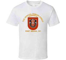 Load image into Gallery viewer, Army - 7th Special Forces Group W Flash - Fbnc T Shirt
