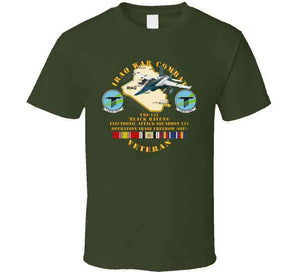 Navy - Iraq War Vet -vaq135 W Ea-18g Growler W Iraq Svc T Shirt