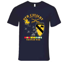 Load image into Gallery viewer, Army - 9th Cavalry (Air Cav) - 1st  Cav Division w SVC T Shirt
