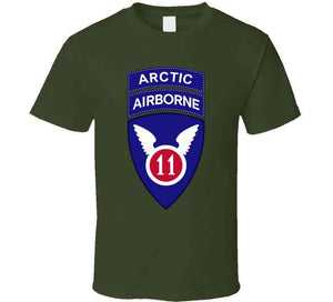 11th Airborne Division W Arctic Tab Wo Txt X 300 T Shirt