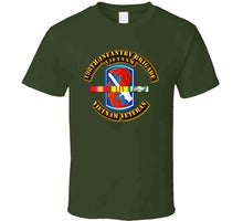 Load image into Gallery viewer, 198th Infantry Brigade with Vietnam Service Ribbons - T Shirt, Premium, Hoodie
