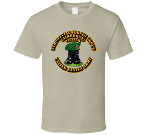 SOF - 5th SFG - Boots and Beret - Vietnam T Shirt