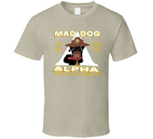 Load image into Gallery viewer, 3rd Bn 28th Inf -alpha - M3rd Bn 28th Inf -alpha - Mad Dogad Dog T Shirt
