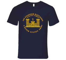 Load image into Gallery viewer, 1st Engineer Battalion - Always First - Eng Branch Num - Us Army Ladies T Shirt
