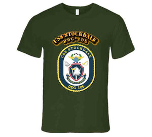 Navy - Uss Stockdale (DDG-106) with Text - T Shirt, Premium and Hoodie