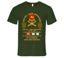 Load image into Gallery viewer, Army - 2nd Bn 33rd Artillery - 1st Inf Div - Germany W Cold Svc T Shirt
