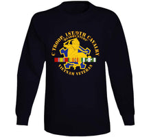 Load image into Gallery viewer, Army - C Troop, 1st-9th Cavalry - Headhunters - Vietnam Vet W Vn Svc X 300 T Shirt
