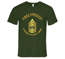 Load image into Gallery viewer, Army - First Sergeant - 1sg - Combat Veteran T Shirt
