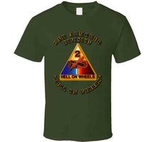 Load image into Gallery viewer, 2nd Armored SSI - Hell on Wheels T Shirt
