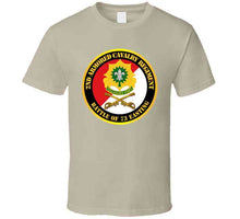 Load image into Gallery viewer, Army - 2nd Armored Cavalry Regiment Distinctive Unit Insignia - Red White - Battle Of 73 Easting T Shirt, Premium and Hoodie
