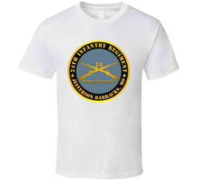 Load image into Gallery viewer, Army - 24th Infantry Regiment - Jefferson Barracks, Mo - Buffalo Soldiers W Inf Branch T Shirt
