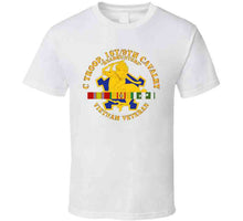 Load image into Gallery viewer, Army - C Troop, 1st-9th Cavalry - Headhunters - Vietnam Vet W Vn Svc X 300 T Shirt
