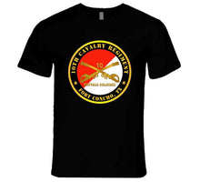 Load image into Gallery viewer, Army - 10th Cavalry Regiment - Fort Concho, Tx - Buffalo Soldiers W Cav Branch T Shirt
