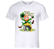 Load image into Gallery viewer, St. Patrick&#39;s Day - Leprechaun&#39;s - Happy St Patrick&#39;s Day - Luck T Shirt
