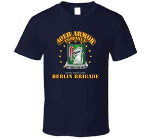 Company F 40th Armor - Berlin Brigade T Shirt