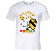 Load image into Gallery viewer, Army - 9th Cavalry (Air Cav) - 1st  Cav Division w SVC T Shirt
