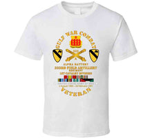 Load image into Gallery viewer, Army - Gulf War Combat Vet W  A Btry 333rd Far - 1st Cav Div W Gulf Svc Hoodie
