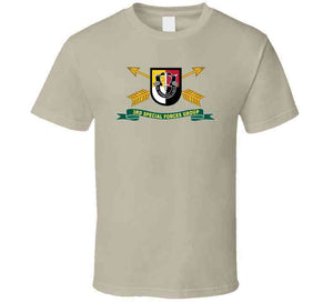 Army - 3rd Special Forces Group - Flash W Br - Ribbon X 300 T Shirt