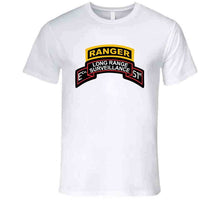 Load image into Gallery viewer, Army - Airborne Ranger - E Company- 51st Infantry (ranger) W Ranger Tab T Shirt
