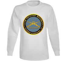 Load image into Gallery viewer, Army - 25th Infantry Regiment - Jackson Barracks, La - Buffalo Soldiers W Inf Branch T Shirt
