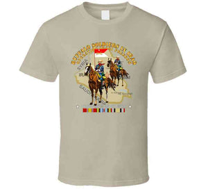 Army - Buffalo Soldiers In Iraq - Oif - Cavalrymen At War  W Iraq Svc - No Vet T Shirt