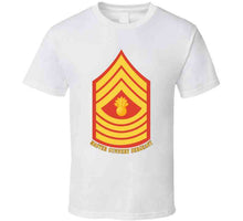 Load image into Gallery viewer, Usmc - Enlisted Insignia - E9 - Master Gunnery Sergeant (mgysgt) - Dress Blue - Bottom Txt T X 300 T Shirt
