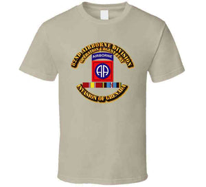 Invasion of Grenada - 82nd Airborne Division, Operation Urgent Fury with Service Ribbons T Shirt, Premium and Hoodie