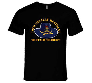 Army - 10th Cavalry Regiment - Buffalo Soldiers T Shirt