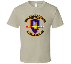 1st Aviation Brigade with Vietnam Service Ribbon - T Shirt, Hoodie, and Premium