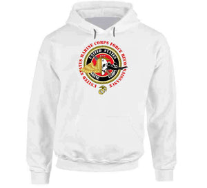 United States Marine Corps - Force Recon on USMC Seal - Tshirt