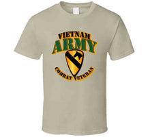 Load image into Gallery viewer, ARMY -  1st Cav - Vietnam - Combat Vet T Shirt
