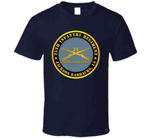 Load image into Gallery viewer, Army - 25th Infantry Regiment - Jackson Barracks, La - Buffalo Soldiers W Inf Branch T Shirt
