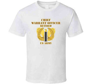 Army - Emblem - Warrant Officer 5 - Cw5 W Eagle - Us Army - Retired - Flat  X 300 - T Shirt