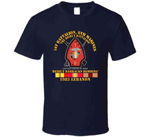 Load image into Gallery viewer, Usmc - 1st Bn, 8th Marines - Beirut Barracks Bombing W Svc Hoodie
