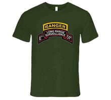 Load image into Gallery viewer, Army - Airborne Ranger - E Company- 51st Infantry (ranger) W Ranger Tab T Shirt
