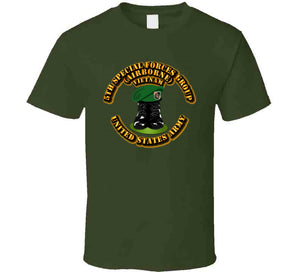 SOF - 5th SFG - Boots and Beret - Vietnam T Shirt