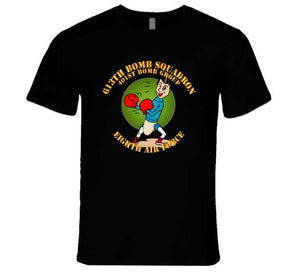 613th Bomb Squadron, 401st Bomb Group, 8th Air Force with text T Shirt,Premium and Hoodie