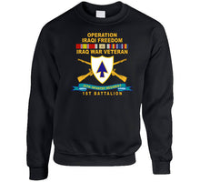 Load image into Gallery viewer, Army - 26th Infantry Regiment - Dui W Br - Ribbon - Top - 1st Bn W Iraq Svc  X 300 T Shirt
