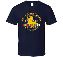 Load image into Gallery viewer, Army - Troop C, 9th Cavalry - Headhunters - Vietnam Vet W Vn Svc X 300 T Shirt
