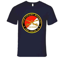 Load image into Gallery viewer, Army - 10th Cavalry Regiment - Fort Concho, Tx - Buffalo Soldiers W Cav Branch T Shirt
