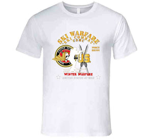 Sof - Usmc Force Recon - Ski Warfare - Ski Combat - Winter Warfare X 300 T Shirt
